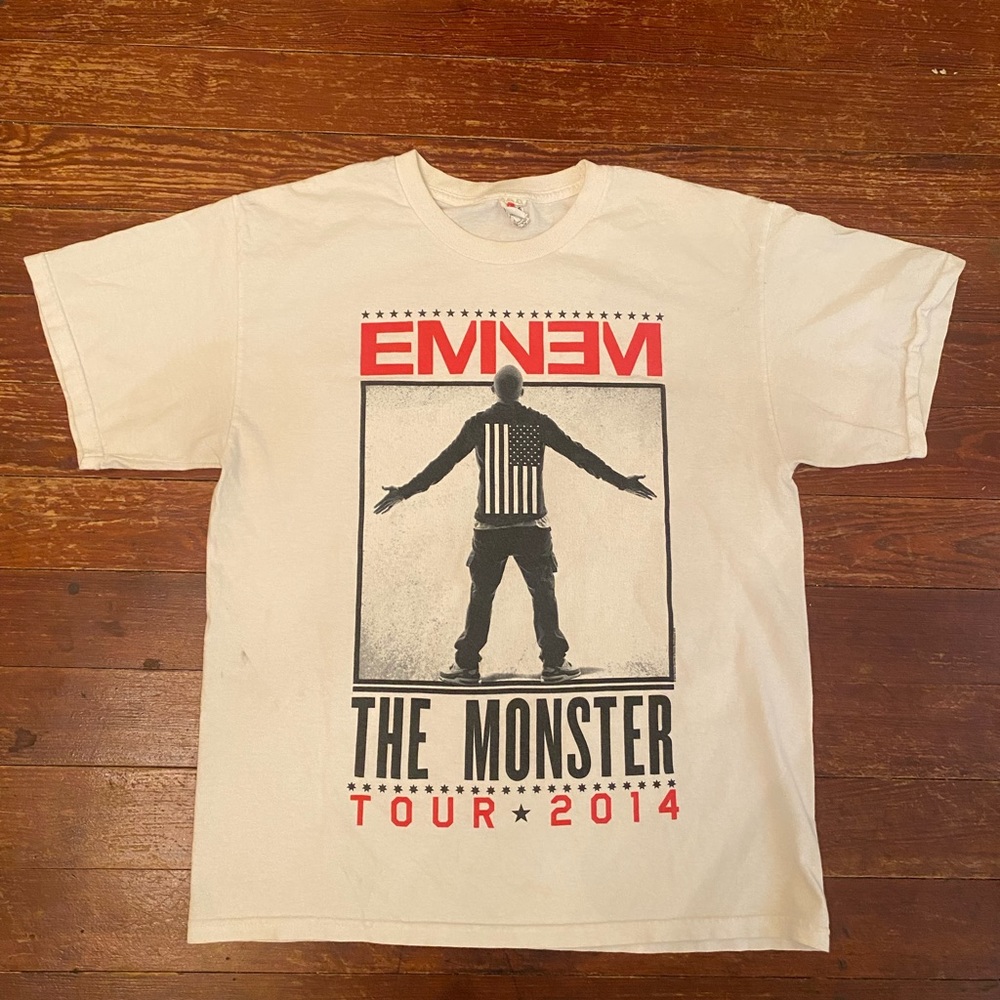 Eminem The Monster Tour 2014 T Shirt